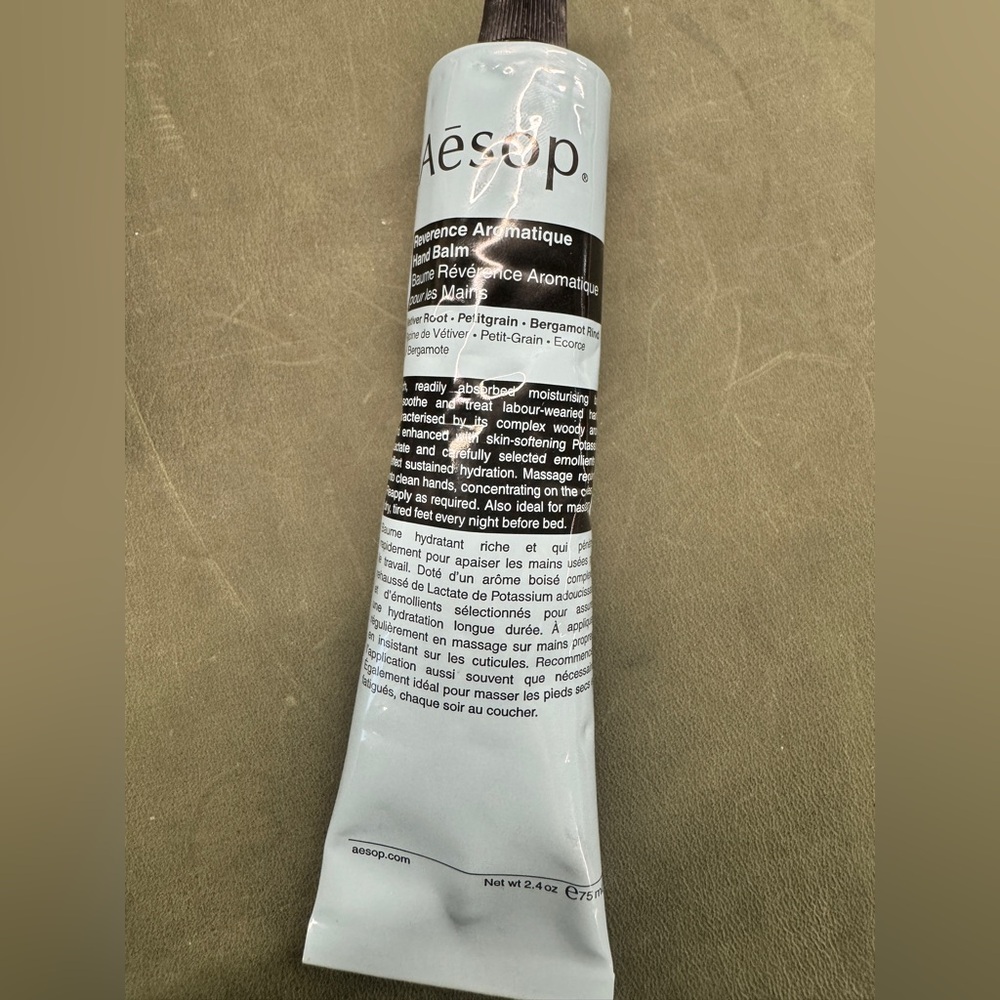 Aesop Reverence Aromatique Hand Balm - used once